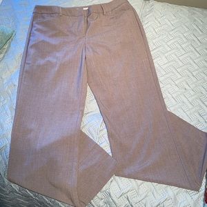 New York & Company stretch dress trouser with pockets light grey size 8